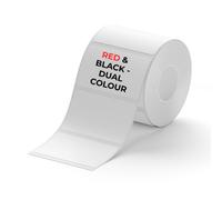 Niimbot - B Pro Range - 50X30mm - White - Dual Colour - Red & Black Text - 230 Labels