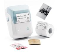 NIIMBOT B1 Pro 300DPI Thermal Label Maker - Grayscale & Red/Black Printing | Bluetooth & USB Connection, iOS/Android/PC Compatible, Versatile APP, 2-inch Sticker Printer for Small Businesses & Offices