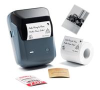 NIIMBOT B1 Pro 300DPI Thermal Label Maker - Grayscale & Red/Black Printing | Bluetooth & USB Connection, iOS/Android/PC Compatible, Versatile APP, 2-inch Sticker Printer for Small Businesses & Offices