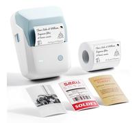 NIIMBOT B1 Pro Bluetooth Label Printer Machine 300 DPI Business Label Maker, Supports Grayscale and 2-Color (Red/Black) Printing