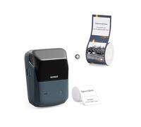NIIMBOT B1 Pro Label Maker with 54x67mm Grayscale Label Roll, 300DPI Portable Bluetooth Sticker Printer for DIY Crafts, Study Notes, Gift, Journal Labeling