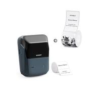 NIIMBOT B1 Pro Label Maker with 54x80mm Grayscale Label Roll, 300DPI Portable Bluetooth Sticker Printer for DIY Crafts, Study Notes, Gift, Journal Labeling
