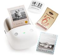 NIIMBOT B2 Pro Portable Label Maker with One-Button Instant Time Printing, 300 DPI Handheld Thermal Printer for Office, School, Home Organization