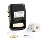 NIIMBOT B21 Label Maker Machine With Bluetooth Printer for Printing Address, Barcode, Logo, Price, Food - Black