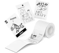 NIIMBOT B21 Pro 300 DPI Self-Adhesive Label Paper, Photo Stickers，Clear Printing for Photos Journaling and Scrapbooking