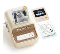 NIIMBOT B21 Pro Label Maker, Thermal Label Printer HD 300 DPI Label Machine, Bluetooth Label Machine with 2.1 x 3.2 Inch Label for Scrapbooking, DIY, Notes, Memos
