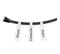 NIIMBOT Cable Labels for B1/B2/B21/B3/B31/K2/K3 Label Maker, White