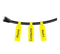 NIIMBOT Cable Labels for B1/B2/B21/B3/B31/K2/K3 Label Maker, Yellow