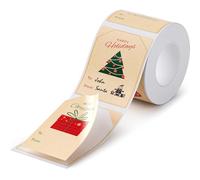 NIIMBOT Christmas Labels Stickers for B1/B21/B3S/B31/K2/K3 Label Maker, Personalised Self-Adhesive Labels for Holiday Present