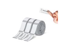NIIMBOT D110 Label Maker Tape Adhesive Clear Label Paper 0.55" X 1.18" (14 X 30mm) 210 Labels/Roll, Compatible for NIIMBOT D11 D110 Label Printer, Thermal Paper Black on Transparent, 3-Roll