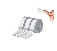 NIIMBOT D110 Label Maker Tape Adhesive Clear Paper 0.55'' X 1.57'' (14 40mm) 160 Labels/Roll, Compatible for D11 Printer, Thermal Black on Transparent, 3-Roll, D-1440T-3P