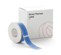 NIIMBOT Label Tape for D110/D11/D101, Black on Blue Sticker Thermal Paper, Self-Adhesive Label Tape, 12 x 40 mm (0.47 x 1.57 Inch) 160 Tapes/Roll