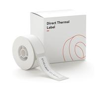 NIIMBOT Label Tape for D110/D11/D101, Black on White Sticker Thermal Paper, Self-Adhesive Label Tape, 12 x 40 mm (0.47 x 1.57 Inch) 160 Tapes/Roll