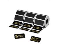 NIIMBOT M2/M3 40x20mm Thermal Transfer Labels for Essential Oils & Perfume | Black Customizable Stickers for Label Maker, Waterproof Oil-Proof, Low and High-Temperature Resistance for Bottles