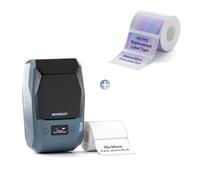 NIIMBOT M2 Thermal Transfer 2-Inch Bluetooth Label Maker, Includes 1 Roll of Labels + Extra 1 Roll of 50×30mm Hologram Label Tape, Ideal for Laboratory, Commercial, Business, Personal Use, Beauty & Ho