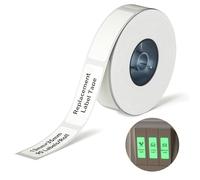 NIIMBOT N1/B18 Thermal Transfer Label Tape - Waterproof, Heat-Resistant Self-Adhesive Switch Stickers, for Electrical Panel & Light Switches