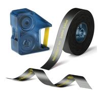 NIIMBOT Ribbon Labels 14mm Wide-5.1m Long,Only for N1 Label Maker,Durable Soft Material,Waterproof and Wear-Resistance, Long Storage Time, Black Ribbon
