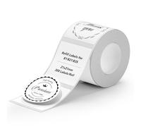 NIIMBOT Round Labels for B21/B1/B3S Label Printers, Thermal Stickers 0.83 "X0.83(21x21mm), 1 Roll with 300 Labels