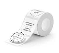 NIIMBOT Round Labels for B21/B1/B3S Label Printers, Thermal Stickers 2 "X2"(50x50mm), 1 Roll with 150 Labels