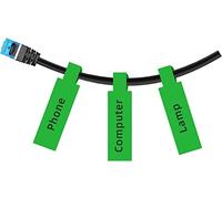 Niimbot Thermal Cable Label Sticker for D11/D110, Green, 12.5 X 109 mm Size (Pack of 65)
