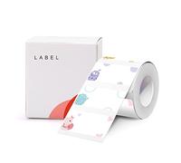 NIIMBOT Thermal Sticky Labels 40×20 mm (1.6×0.8") Compatible with B1/B21/B31/B3S/K2 Label Printer, Waterproof Labels Stickers for Home,Kitchen, Office, Organizing & Small Business, 1 Roll (Monster)