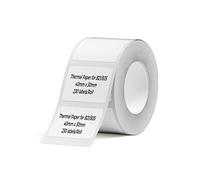 NIIMBOT Thermal Sticky Labels 40×30 mm (1.6×1.2") Compatible with B1/B21/B31/B3S/K2 Label Printer, Waterproof Labels Stickers for Home,Kitchen, Office, Organizing & Small Business, 1 Roll (White)