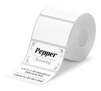 NIIMBOT Thermal Sticky Labels 50×30 mm (2×1.2") Compatible with B1/B21/B31/B3S/K2 Label Printer, Waterproof Labels Stickers for Home,Kitchen, Office, Organizing & Small Business, 1 Roll (White)