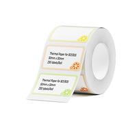 NIIMBOT Thermal Sticky Labels 50×30 mm (2×1.2") Compatible with B1/B21/B31/B3S/K2 Label Printer, Waterproof Labels Stickers for Home,Kitchen, Office, Organizing & Small Business, 1 Roll (Fruit)