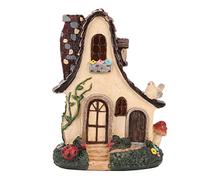 Niiyen Fairy House Garden Statues Village Garden Decor Micro Landscape Ornaments for Outdoor Patio Lawn Yard Decorations