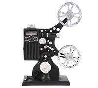 Niiyen Film Projector Model, Vintage Resin Movie Film Projector Model Figurine Figure Props Home Decor, Delicate Performance