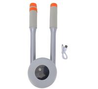 Niiyen Hydraulic Arm Exerciser Twister Arm Exerciser Home Chest Expander Hydraulic Power Chest Workout Equipment Adjustable 22.05 to 485.02 Lbs for Men Women (Gray)