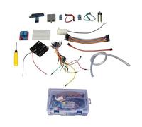 Niiyen Microbit V2.2 Development Board Expansion Kit Dual Mode Graphics Python Programming Basic Learning Kit Basic Starter Kit for Stem Learning DIY Projects Beginner Programmers