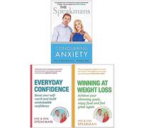 Nik and Eva Speakman Collection 3 Books Set (Conquering Anxiety, Everyday Confidence, Winning at Weight Loss)