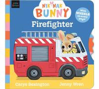 Nik-Nak Bunny Firefighter : Turn the wheels to help this brand-new preschool character save the day! Volume 5