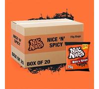 Nik Naks Nice 'N' Spicy Crisps Case of 20x75g