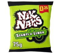 Nik Naks Scampi 'N' Lemon 75g - Box of 20 (Price Marked)