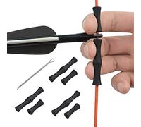 NIKA ARCHERY Pack of 3 Archery Bow String Finger Protectors Bow String Finger Protection Saver Finger Protector for Hunting for Youth Adults Beginners Shooting Recurve Bow Protection Tool