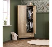 Nika Double Wardrobe - Oak