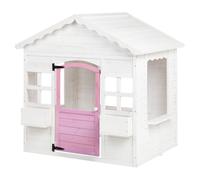 Beliani Garden Playhouse Nikaia Fir Wood White