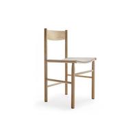 Nikari Linea Collection Akademia Dining Chair Light Lacquered Oak/Steelcut Trio 213