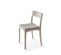 Nikari October Light Dining Chair Lacquered Ash wood/Steelcut Trio 213