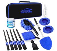 NIKCOSMK 14Pcs Car Interior Detailing Kit