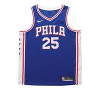 Nike 2020 Philadelphia 76ers Sports Jersey Men's Dungeon Blue CW3678-498 S