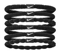 Nike 2024 Flex Hair Ties (Pack of 6) - Black - One Size - Black