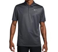 NIKE 2025 DRI-FIT VICTORY+ GEOMETRIC PRINT POLO SHIRT - ANTHRACITE - M
