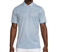 NIKE 2025 DRI-FIT VICTORY+ PRINT POLO SHIRT - LIGHT ARMORY BLUE - 2XL
