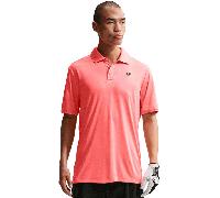 NIKE 2026 DRI-FIT PAR5 HEATHER GOLF POLO SHIRT - HOT LAVA