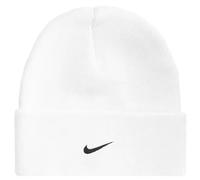 Nike Peak HF0187-100 Swoosh Beanie, White/Black, 1SIZE