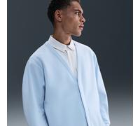 Nike 24.7 ImpossiblySoft Men's Cardigan - Blue - Polyester/Modal/Cotton M