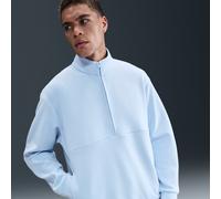 Nike 24.7 ImpossiblySoft Men's Dri-FIT 1/2-Zip Top - Blue - Polyester/Modal/Cotton M